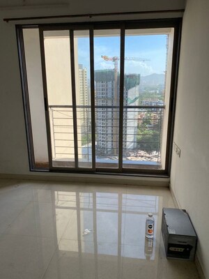 Balcony in 1 BHK Apartment at Runwal Eirene, Balkum Pada – for Rent