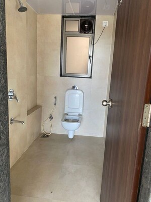 Bathroom in 1 BHK Apartment at Runwal Eirene, Balkum Pada – for Rent