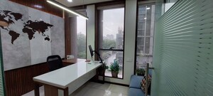 Team Area in  Office Space at Zion Z One, Bodakdev – for Rent