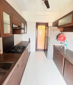 Kitchen in 2 BHK Apartment at Hiranandani Estate, Ghodbunder Road – for Rent