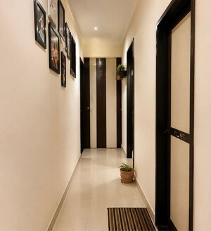 Building Lobby in 2 BHK Apartment at Om Sai Plaza, Ghodbunder Road – for Sale