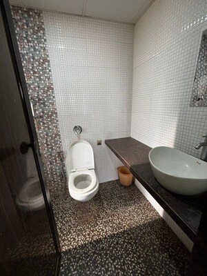 Bathroom in 2 BHK Apartment at Lalani Grandeur, Goregaon East – for Rent