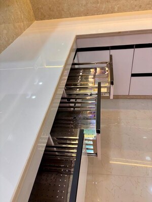 Staircase in 3 BHK Builder Floor at Mahavir Enclave 1 – for Rent