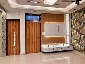 Bedroom in 3 BHK Builder Floor at Mahavir Enclave 1 – for Rent