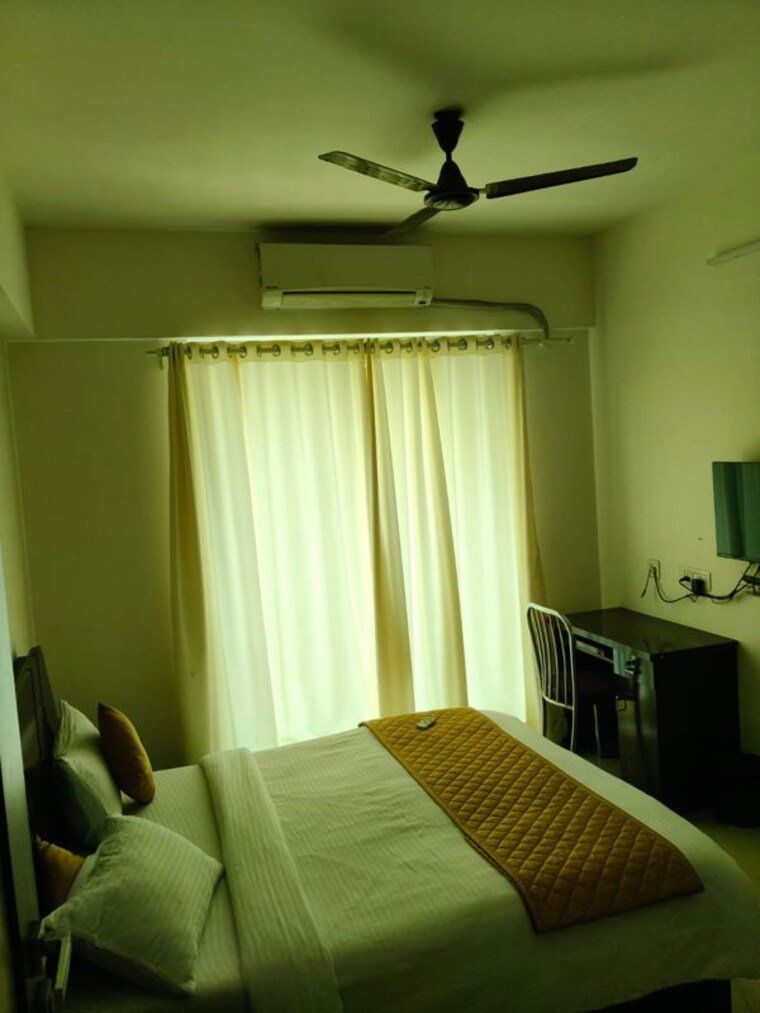 Bedroom, raj-grandeur 4 Bedroom 3000 Sq.Ft. Apartment In Powai Mumbai 10608498