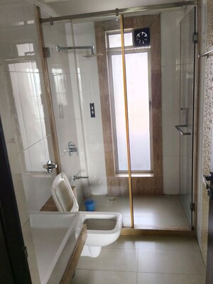 Bathroom in 4 BHK Apartment at Raj Grandeur, Powai – for Sale