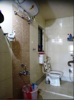 Bathroom in 2 BHK Apartment at Vanraj Apartment, Kothrud – for Rent