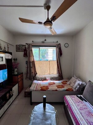 Bedroom in 1 BHK Apartment at Brahmand – for Sale