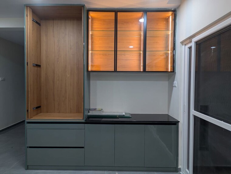 Kitchen, eipl-the-tamarind 3.5 Bedroom 2215 Sq.Ft. Apartment In Neknampur Hyderabad 10608528