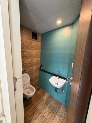 Bathroom in 1 BHK Apartment at Lodha Crown Quality Homes, Majiwada – for Sale
