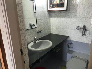 Bathroom in 2 BHK Apartment at Bhusari Colony – for Rent