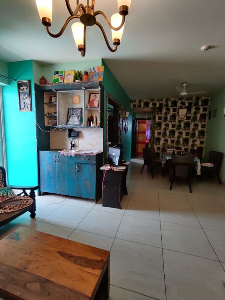 Living Room, aba-cleo-county 3.5 Bedroom 2070 Sq.Ft. Apartment In Sector 121 Noida 10608635