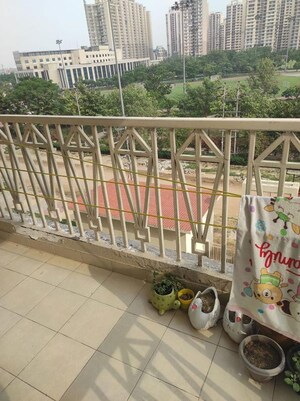 Balcony in 2 BHK Apartment at Gaur City 7th Avenue, Sector 4 Greater Noida – for Rent