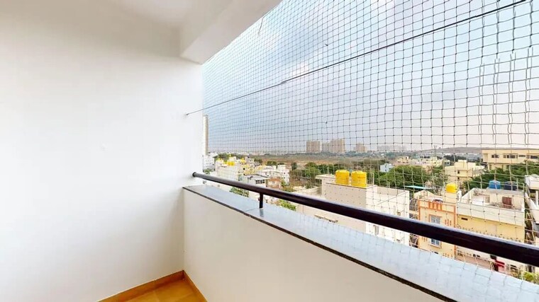 Balcony, valmark-ananda 3 Bedroom 1500 Sq.Ft. Apartment In Bannerghatta Bangalore 10608672