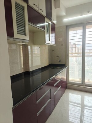 Kitchen in 1 BHK Apartment at Shree Ganesha Veera Residency, Ghodbunder Road – for Rent