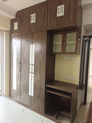 Kitchen in 1 BHK Apartment at Shree Ganesha Veera Residency, Ghodbunder Road – for Rent