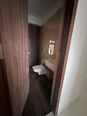 Bathroom in 2 BHK Apartment at Mundara Adhrit Towers, Malad West – for Sale