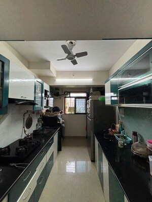 Kitchen in 3 BHK Apartment at Puranik City, Kasarvadavali – for Rent