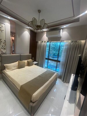 Bedroom in 3 BHK Apartment at Shiv Shakti Tower 28, Malad East – for Sale