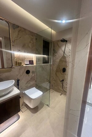 Bathroom in 3 BHK Apartment at Shiv Shakti Tower 28, Malad East – for Sale
