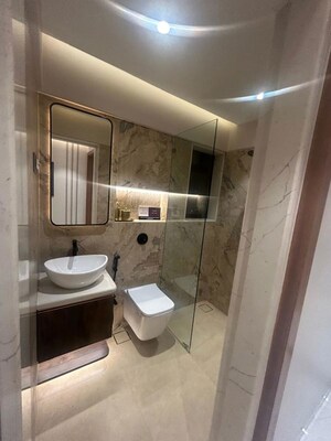 Bathroom in 3 BHK Apartment at Shiv Shakti Tower 28, Malad East – for Sale