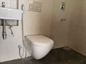 Bathroom in 2 BHK Apartment at Piramal Vaikunth, Balkum Pada – for Rent