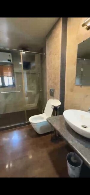 Bathroom in 4 BHK Apartment at K Raheja Raheja Classique, Andheri West – for Rent