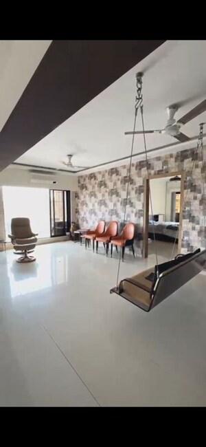 Living Room in 4 BHK Apartment at K Raheja Raheja Classique, Andheri West – for Rent