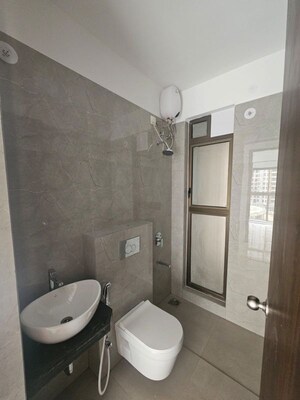 Bathroom in 2 BHK Apartment at Raymond Ten X Habitat, Pokhran Road No Two – for Rent