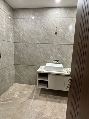 Bathroom in 4 BHK Builder Floor at Saket – for Rent