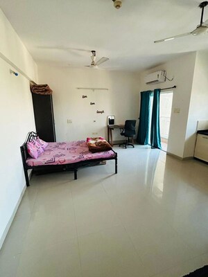 Living Room in Studio Apartment at Amanora Metro Tower, Hadapsar – for Rent