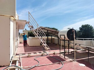 Staircase in 5 BHK Villa at Chaitanya Greenford II, Kannamangala – for Sale