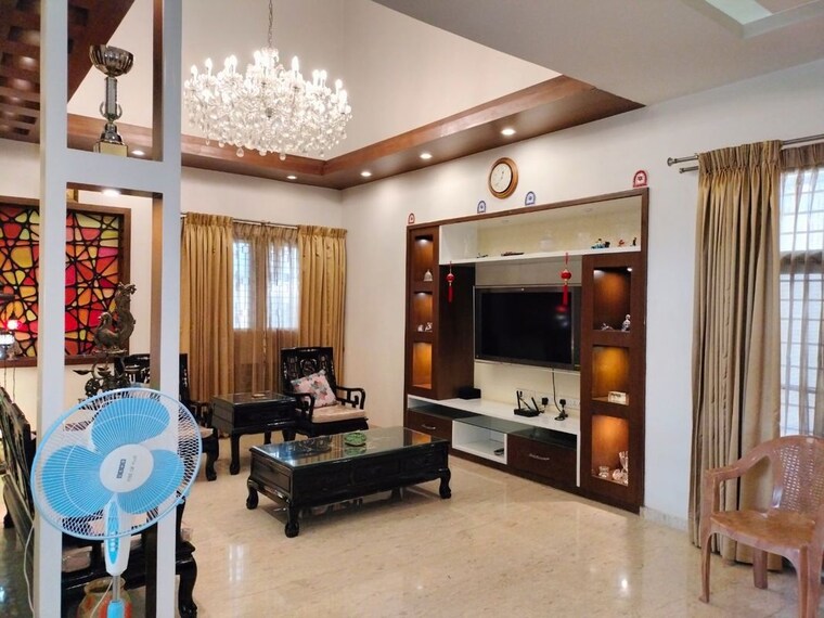 Living Room, chaitanya-greenford-ii 5 Bedroom 4000 Sq.Ft. Villa In Kannamangala Bangalore 10608763