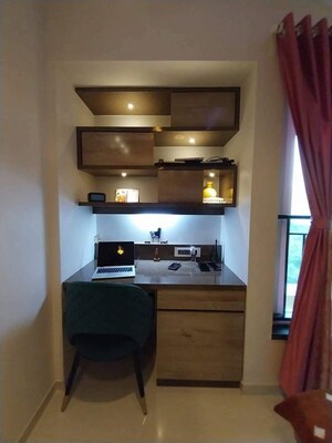 Kitchen in 2 BHK Apartment at Raheja Complex Majiwada, Majiwada – for Sale