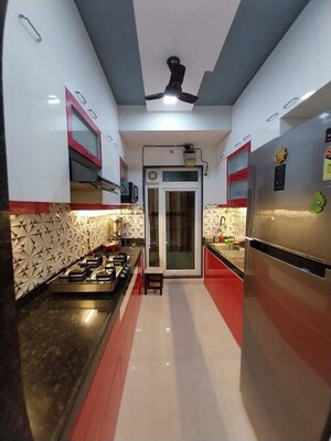 Kitchen in 2 BHK Apartment at Raheja Complex Majiwada, Majiwada – for Sale