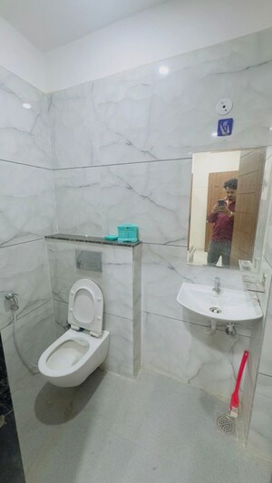 Bathroom in Studio Builder Floor at Nipania – for Rent