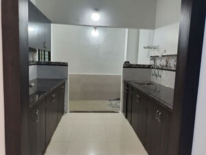 Kitchen in 2 BHK Builder Floor at Mahalaxmi Nagar – for Rent