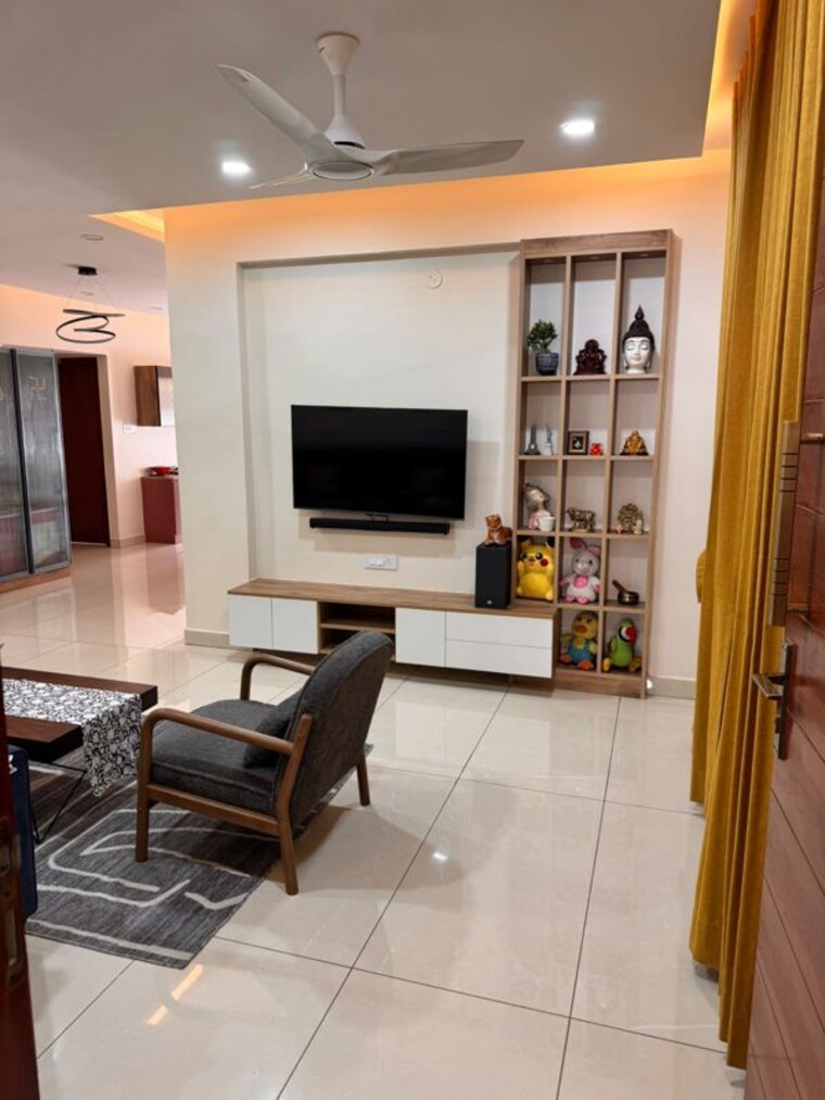 Living Room, mc-fortune 3 Bedroom 1603 Sq.Ft. Apartment In Whitefield Bangalore 10608841