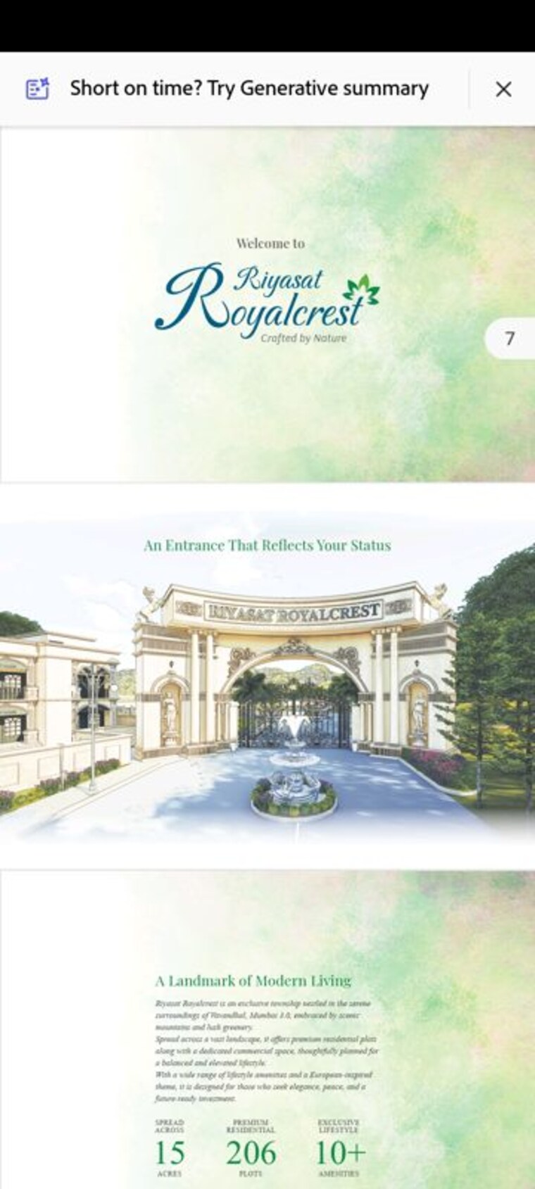Exterior View, riyasat-royalcrest  2086 Sq.Ft. Plot In Wavandhal Navi Mumbai 10608883