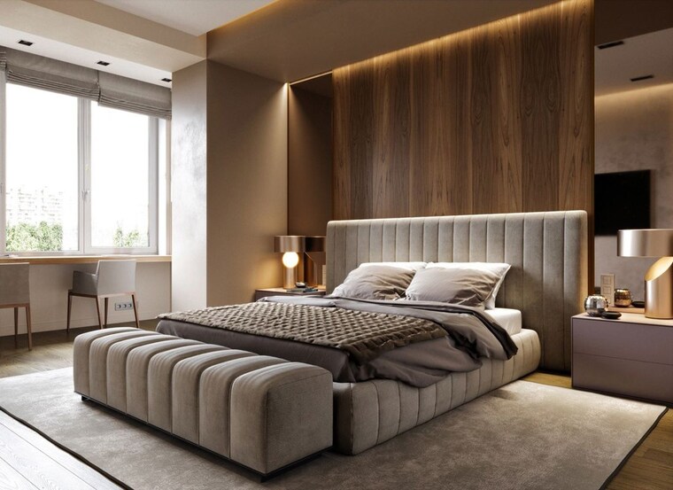 Bedroom, skh-echium 3 Bedroom 1500 Sq.Ft. Villa In Whitefield Bangalore 10609037