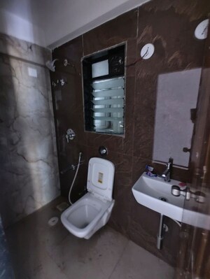 Bathroom in 1 BHK Apartment at Sahar Road – for Rent