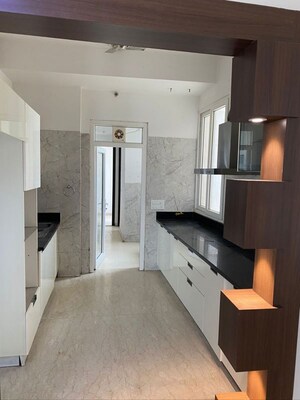 Kitchen in 3.5 BHK Apartment at Prateek Edifice, Sector 107 – for Rent
