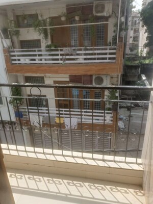 Balcony in 1 BHK Apartment at Vasant Kunj Enclave – for Rent