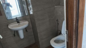 Bathroom in 3.5 BHK Apartment at Sector 74 – for Rent