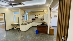 Kitchen in 3 BHK Apartment at Arsha Sumangalam Vrindavan Yojana, Vrindavan Yojna – for Rent