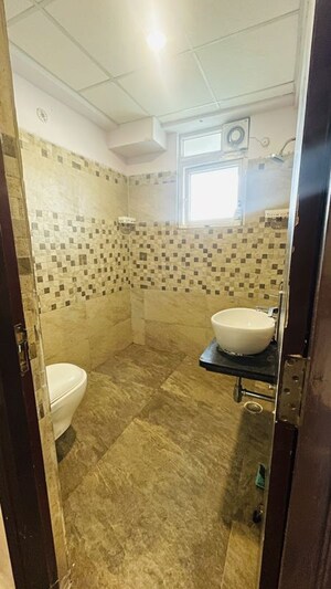 Bathroom in 3 BHK Apartment at Arsha Sumangalam Vrindavan Yojana, Vrindavan Yojna – for Rent