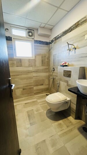 Attached Bathroom in 3 BHK Apartment at Arsha Sumangalam Vrindavan Yojana, Vrindavan Yojna – for Rent