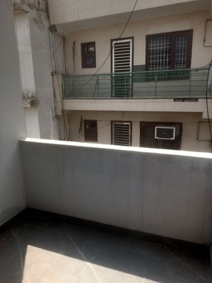 Balcony in 1.5 BHK Builder Floor at Vasant Kunj – for Rent