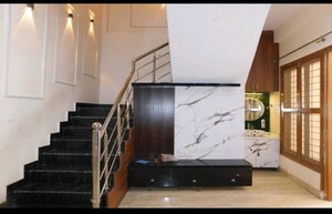 Staircase in 2 BHK Builder Floor at Aimnabad – for Rent