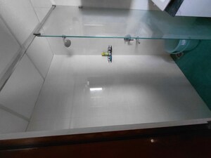 Bathroom in 3.5 BHK Apartment at Arjunganj – for Rent